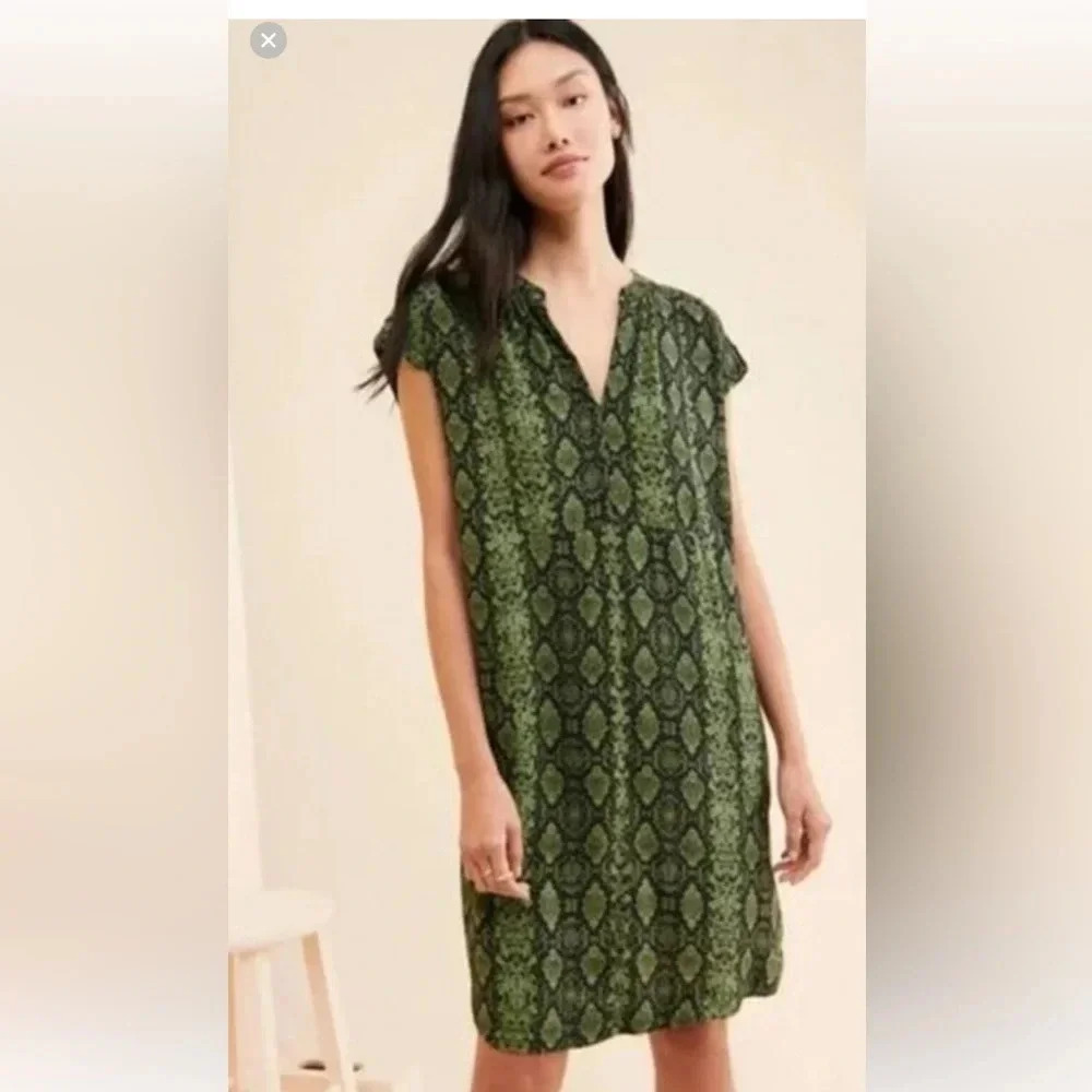 Anthropologie Rachel Tunic Dress
Green Snake XS